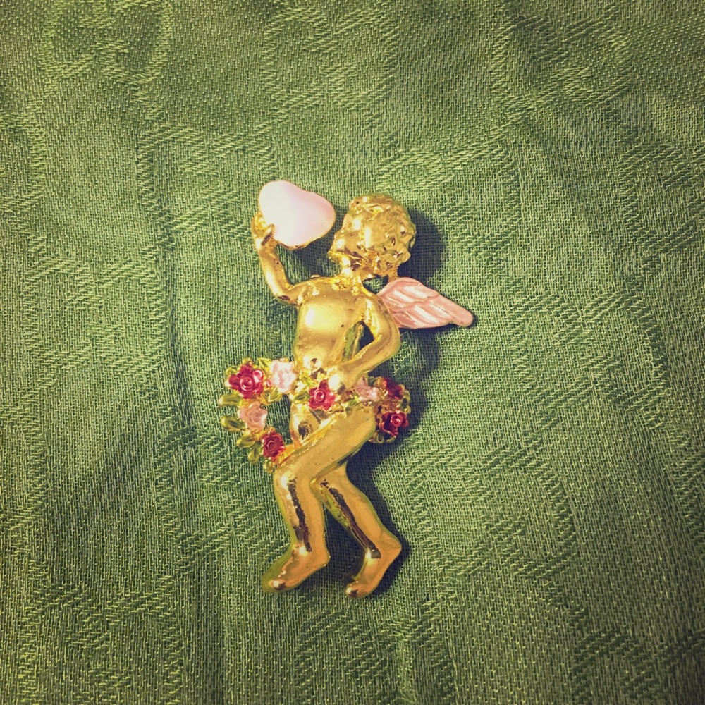 Angel brooch